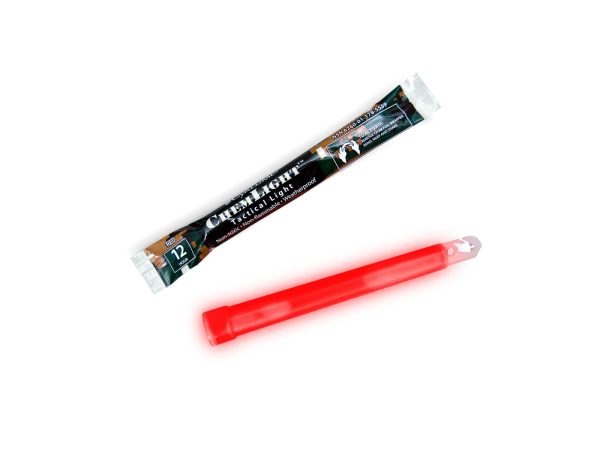 CYALUME CHEMLIGHT ROSSO – DURATA 12h