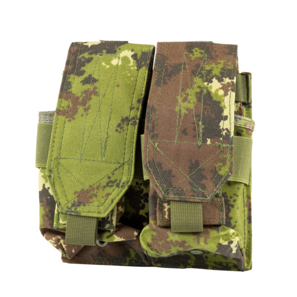 OPENLAND DOPPIA TASCA PORTA CARICATORE M4-AK MOLLE APERT. VELCRO