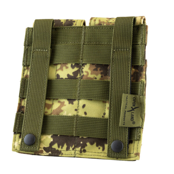 OPENLAND DOPPIA TASCA PORTA CARICATORE M4-AK MOLLE APERT. VELCRO