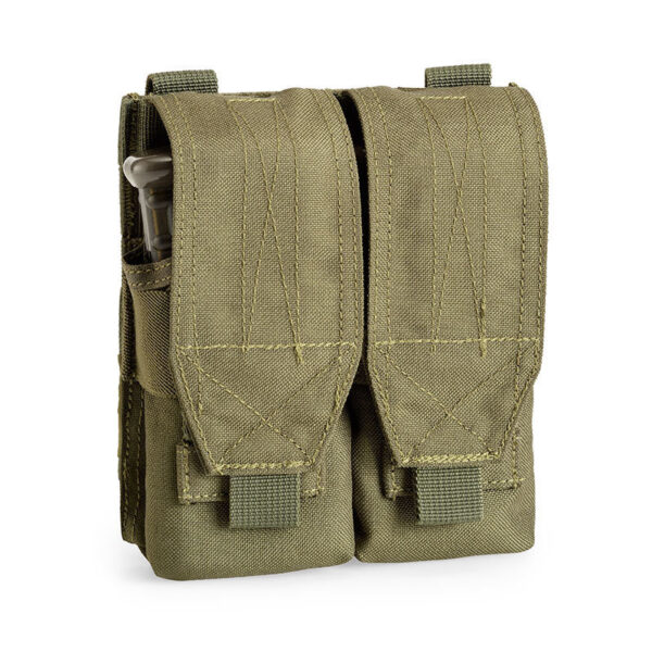 OPENLAND DOPPIA TASCA PORTA CARICATORE M4-AK MOLLE APERT. VELCRO