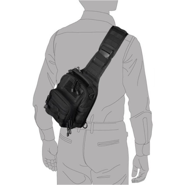 VEGA HOLSTER 2B37 – “EXPLORER” MONOSPALLA/BORSA TATTICA DOPPIO USO ZAINO O CINTURA